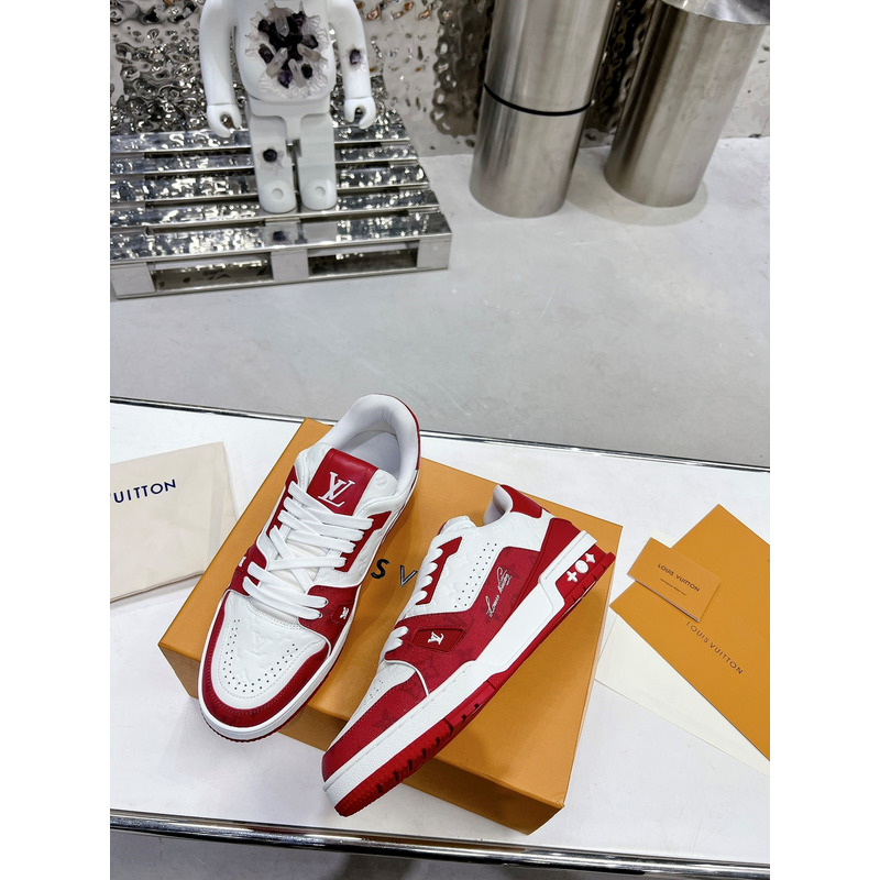l**is V*t*n  lv trainer sneaker red