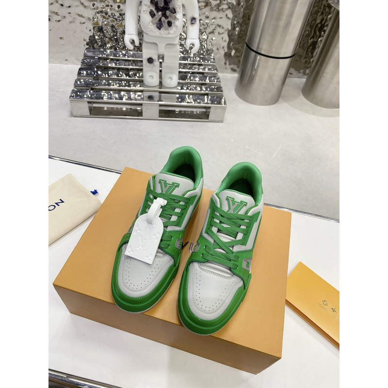 l**is V*t*n lv trainer #54 green grey