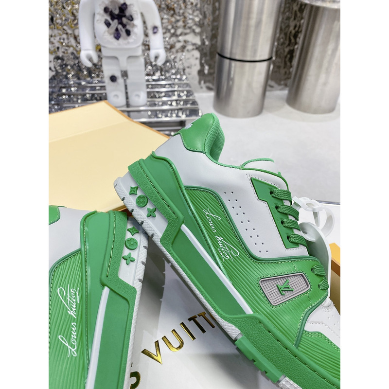 l**is V*t*n lv trainer #54 green grey