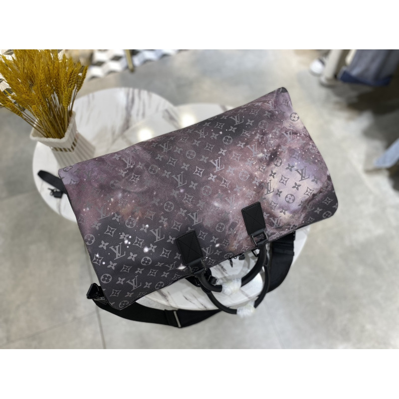 l**is V*t*n keepall bandouliere monogram galaxy 50 black multicolor