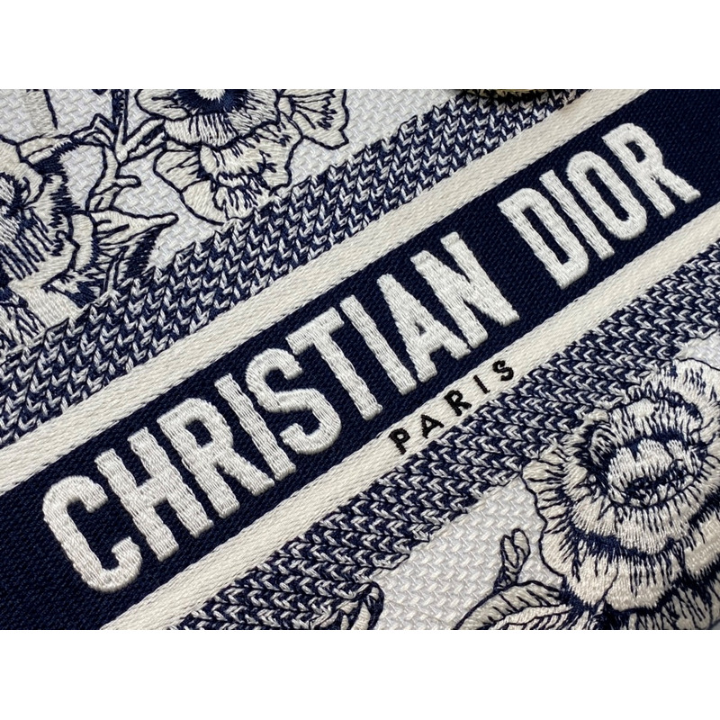 D*or medium lady d-lite bag cream zodiac jouy print embroidery