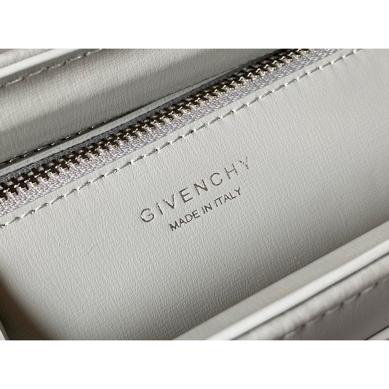 Givenchy Antigona Lock Mini Tote Gray