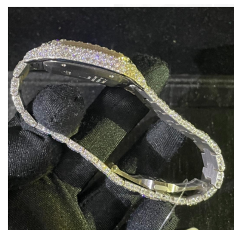 Cartier Santos Iced Out 2022 - WSSA0018