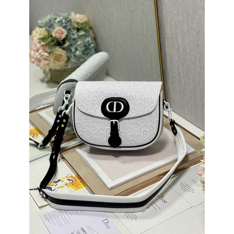 D*or bobby snowflake white full version presbyopic cross-body bag