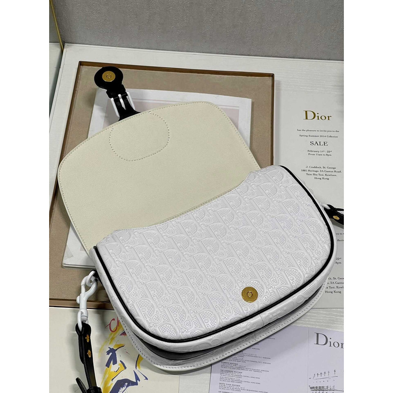 D*or bobby snowflake white full version presbyopic cross-body bag