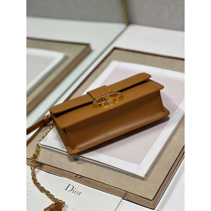 D*or 30 montaigne east-weat chain bag brown