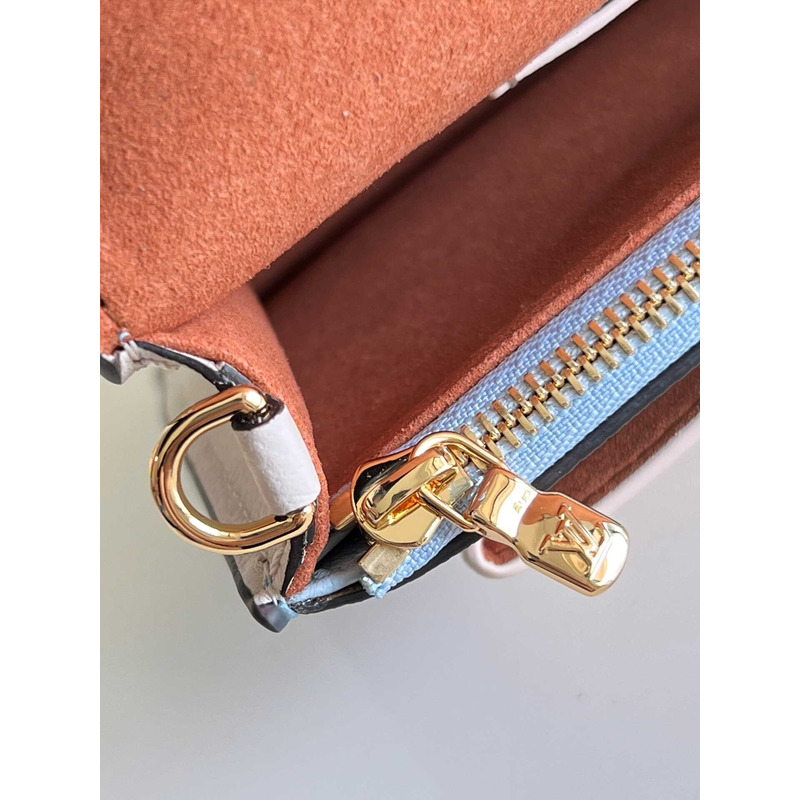 l**is V*t*n  mylockme chain bag blue