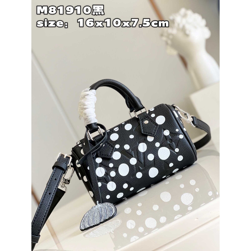 l**is V*t*n x yayoi kusama nano speedy black/white