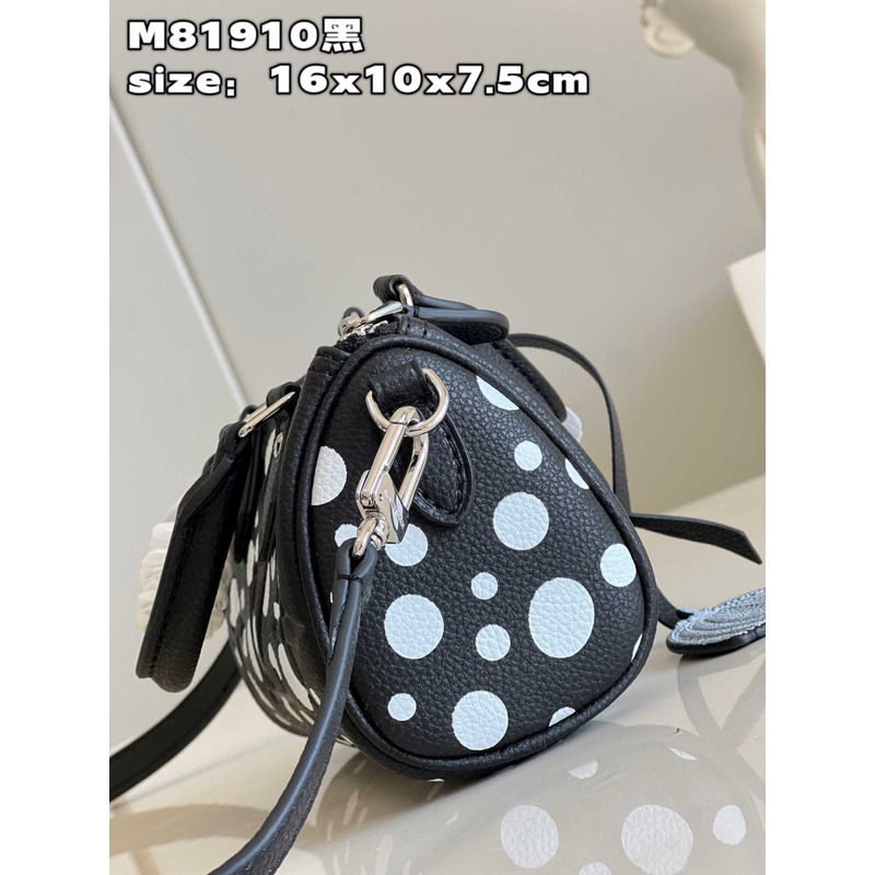 l**is V*t*n x yayoi kusama nano speedy black/white