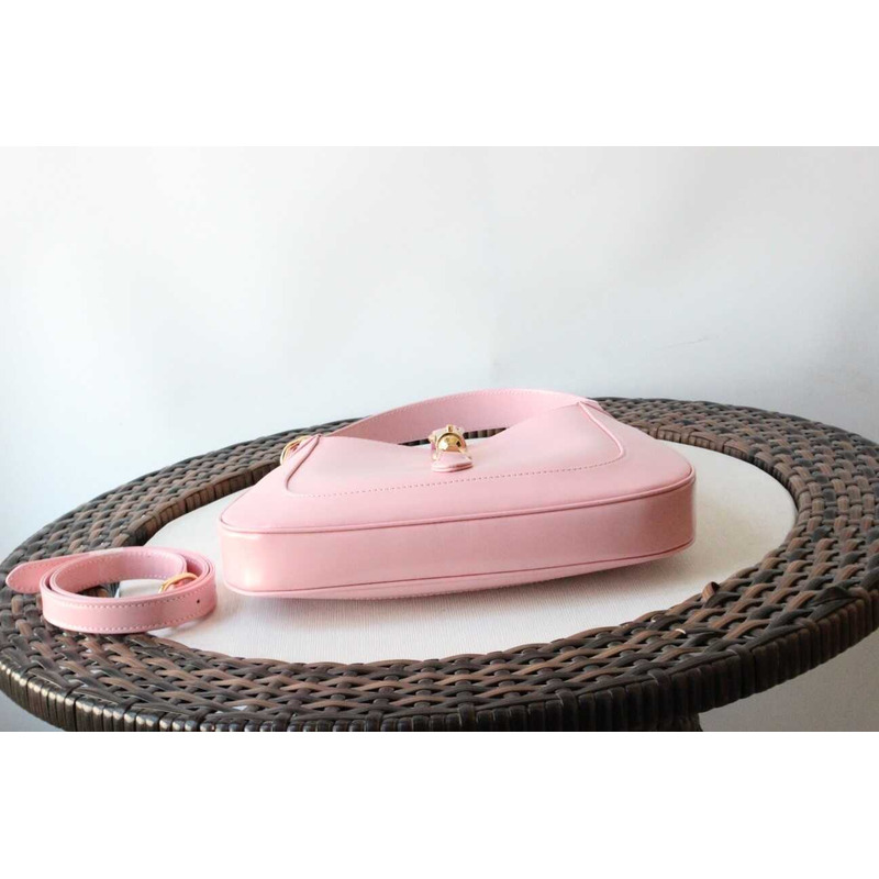 G*u*i jackie 1961 small shoulder bag pink leather