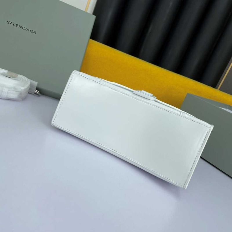 Ba*len*cia*ga hourglass xs tote white