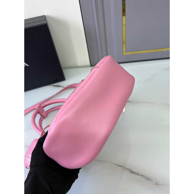 Pra*a moon padded nappa bag pink