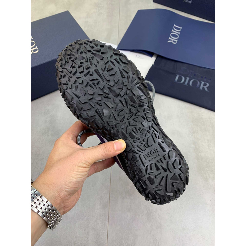 D*or D*orizon hiking ankle boot purple technical mesh and rubber