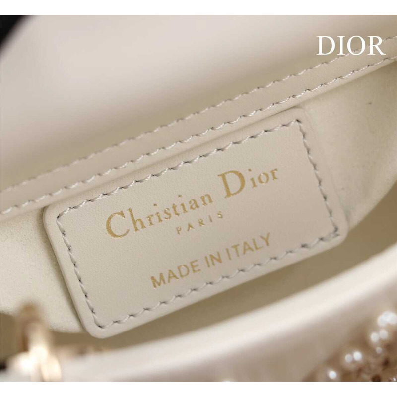 D*or lucky star white bag