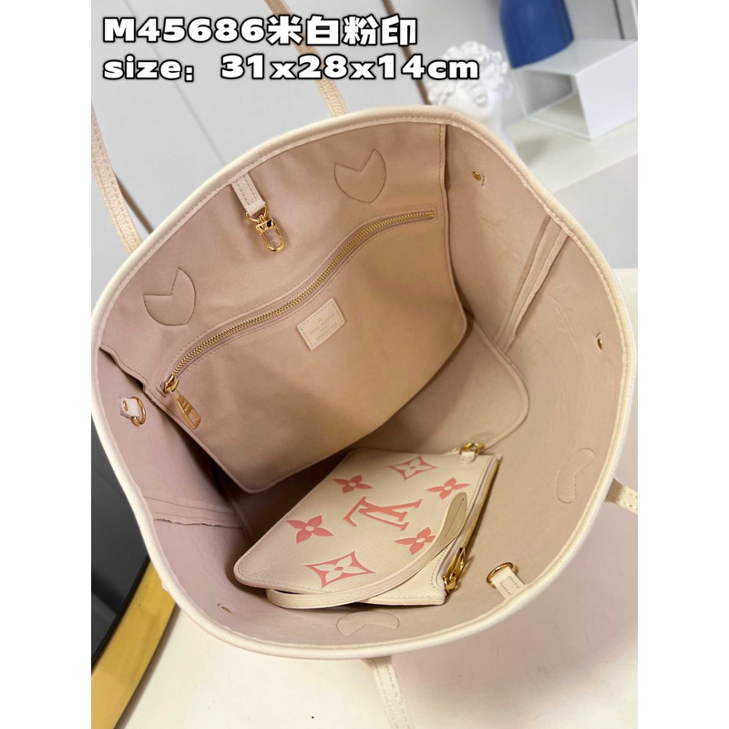 l**is V*t*n neverfull mm rose and cream