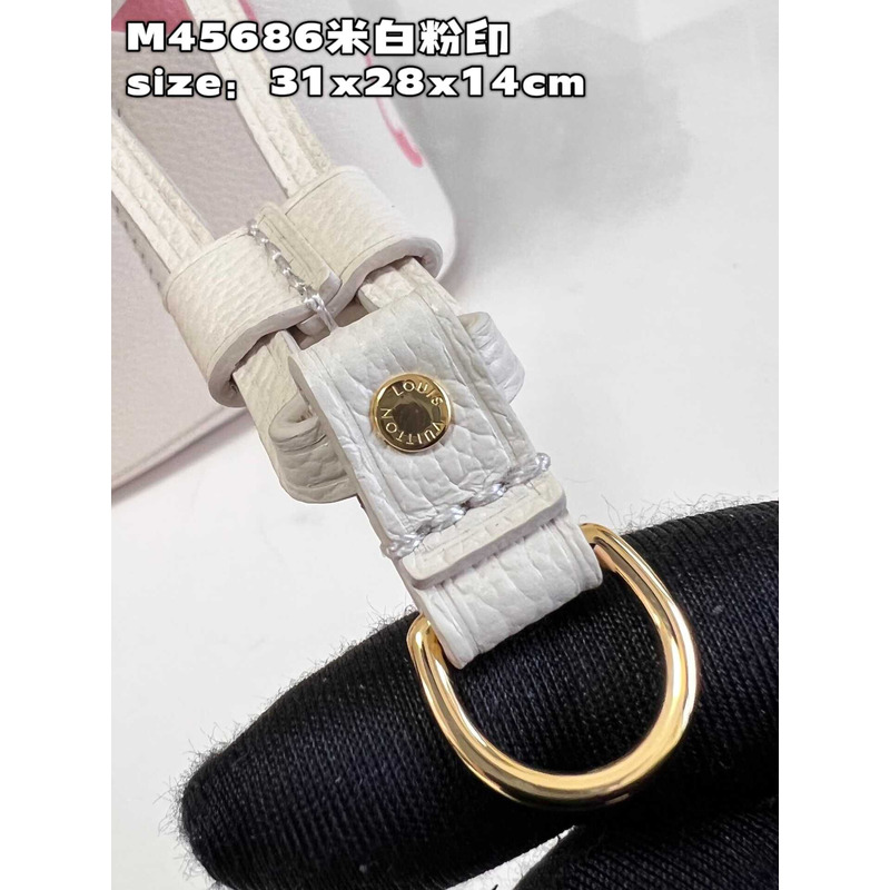 l**is V*t*n neverfull mm rose and cream