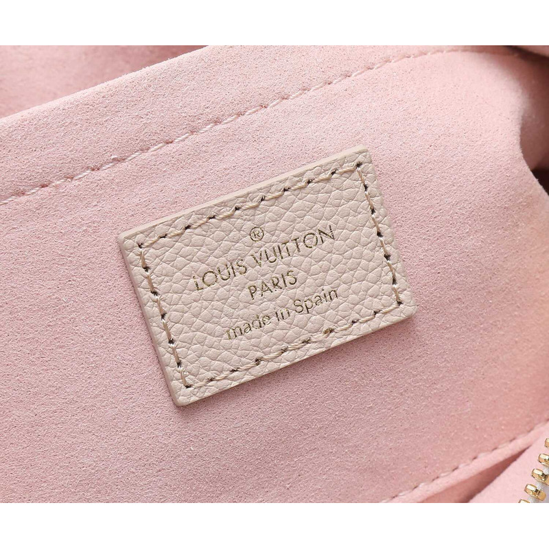 l**is V*t*n bagatelle empreinte leather pink