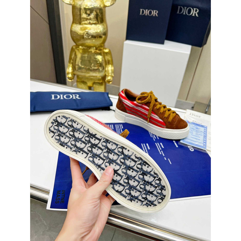 D*or tremaine emory sneakers red&brown