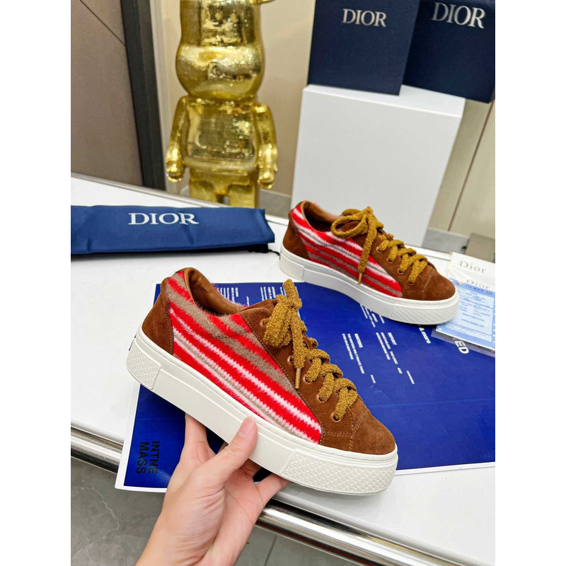 D*or tremaine emory sneakers red&brown