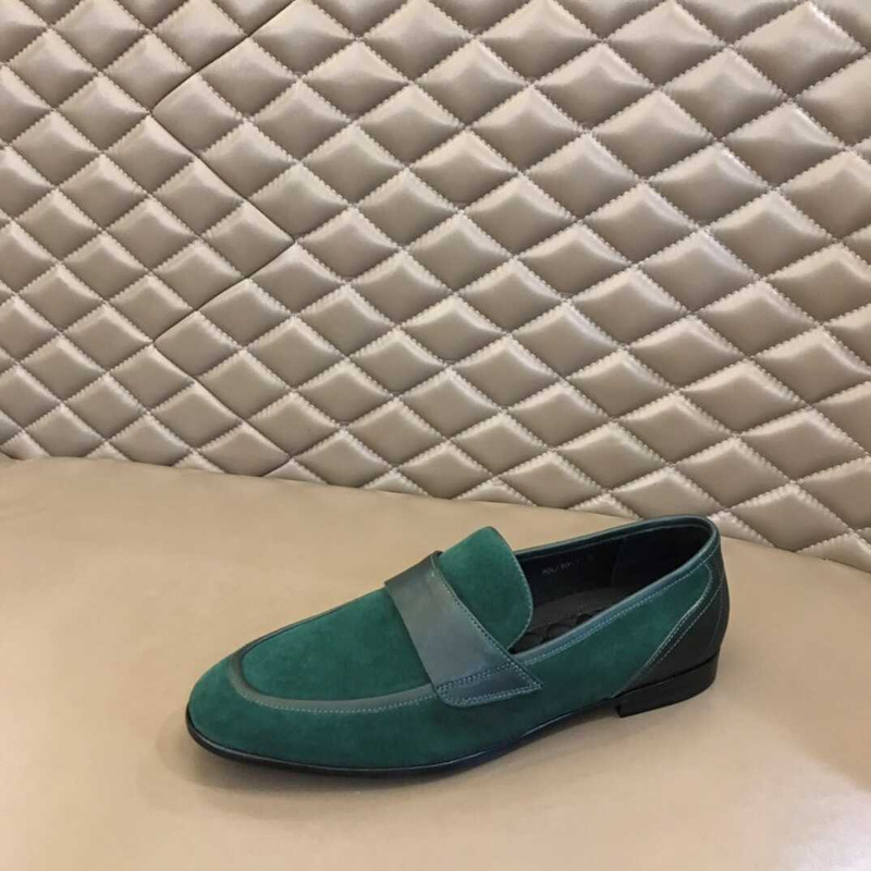 Dolce & Gabbana Antibes Emerald Patina Shoes