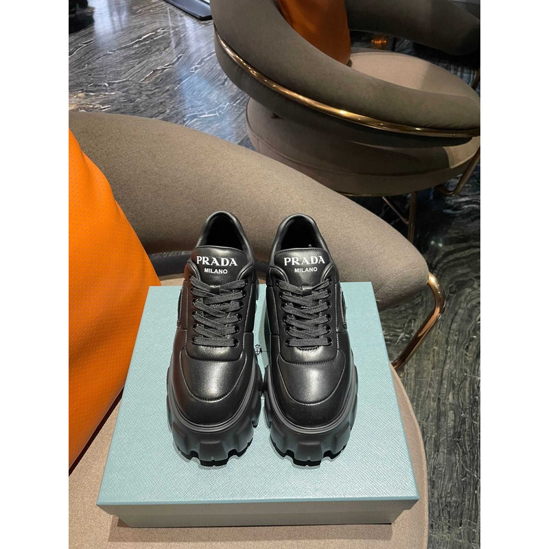 Pra*a soft lined  lace-up shoes