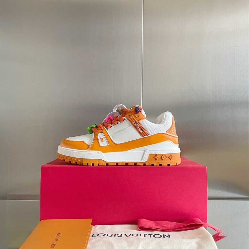 l**is V*t*n trainer sneakers orange