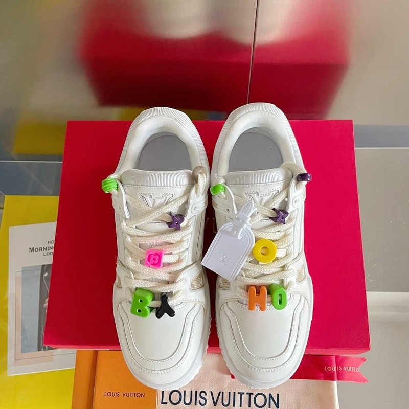 l**is V*t*n trainer sneakers white