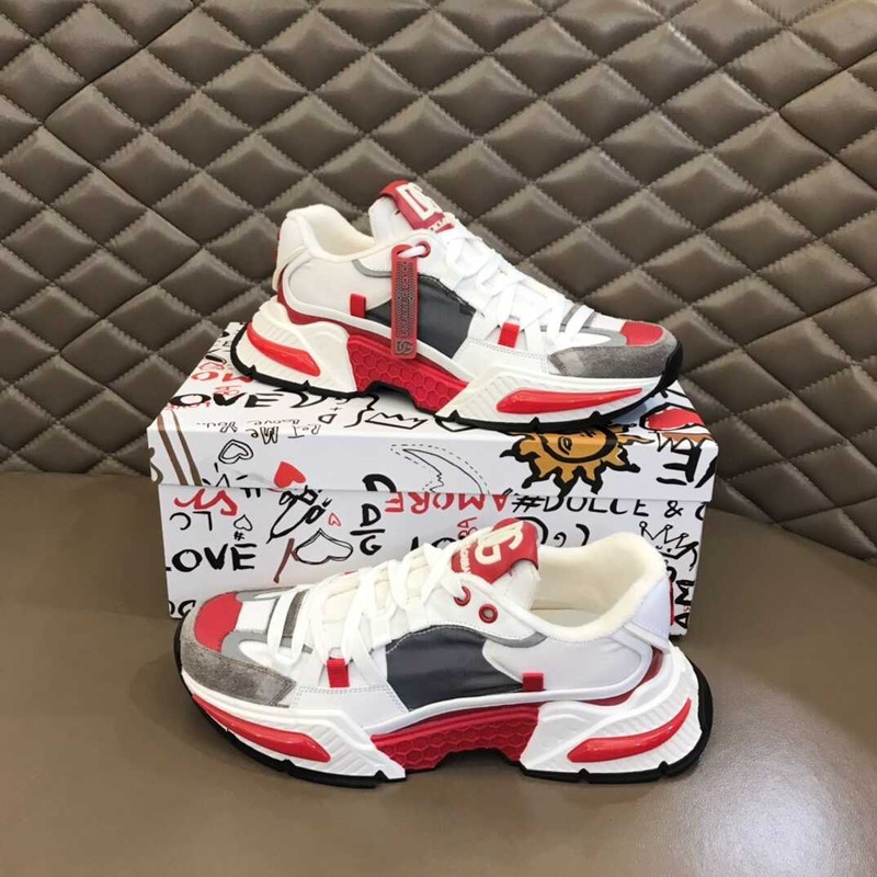 Dolce & Gabbana Airmaster Sneakers White&Grey