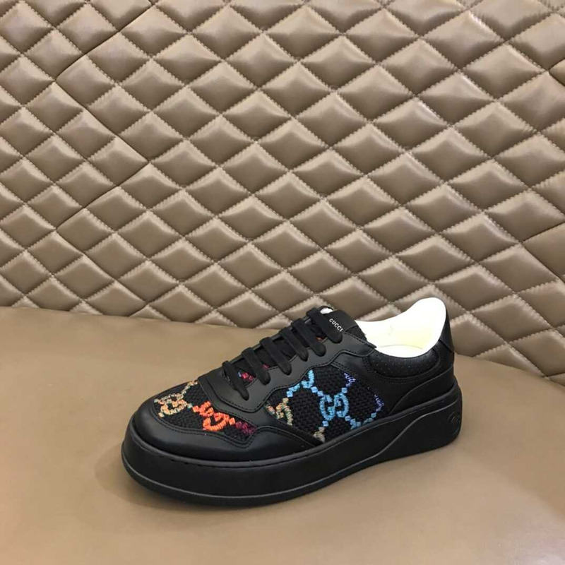 G*u*i  panelled low top sneakers