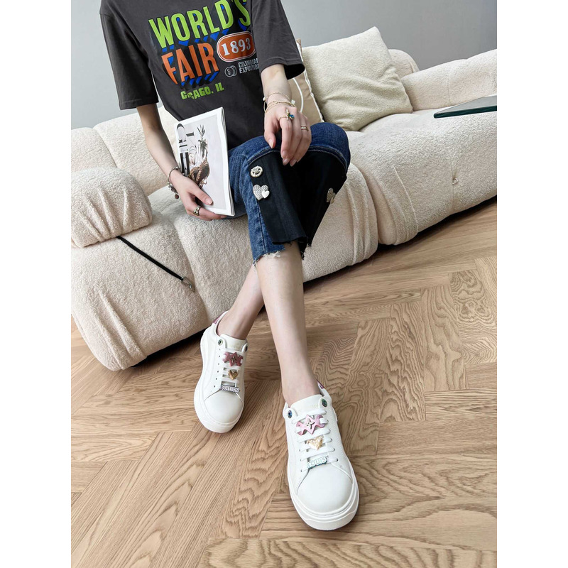 l**is V*t*n time out sneaker white and pink