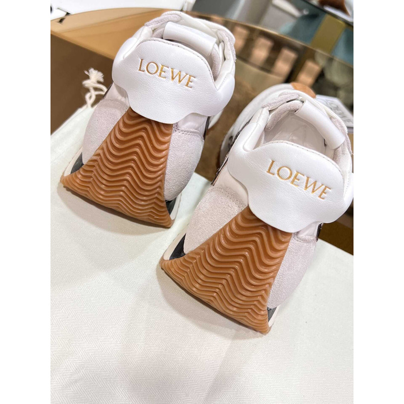 Loewe Flow Runner Logo Sneakers White&Black