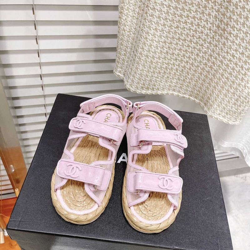 Ch*el summer flat sandal pink