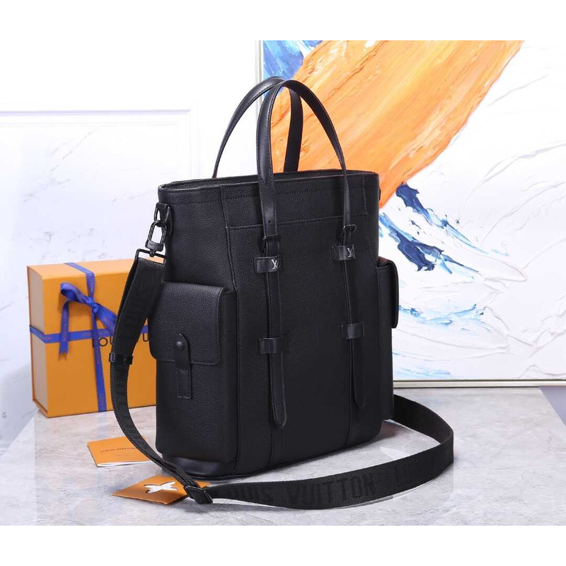 l**is V*t*n christopher tote taurillon leather