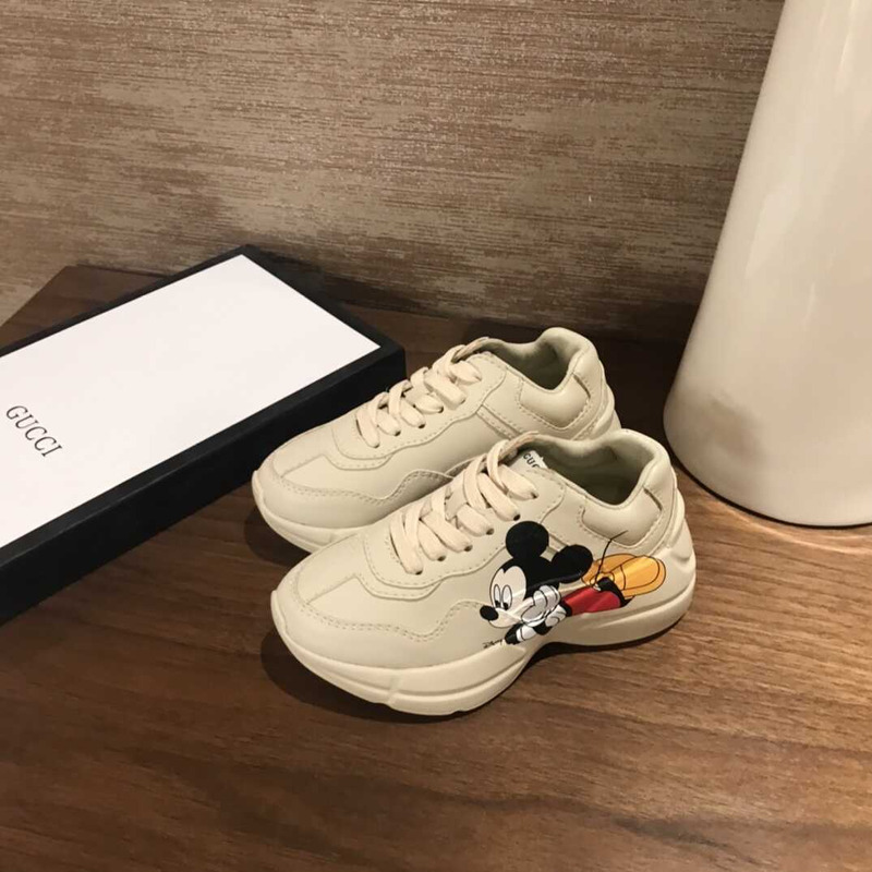 G*u*i rhyton x disney kids sneakers