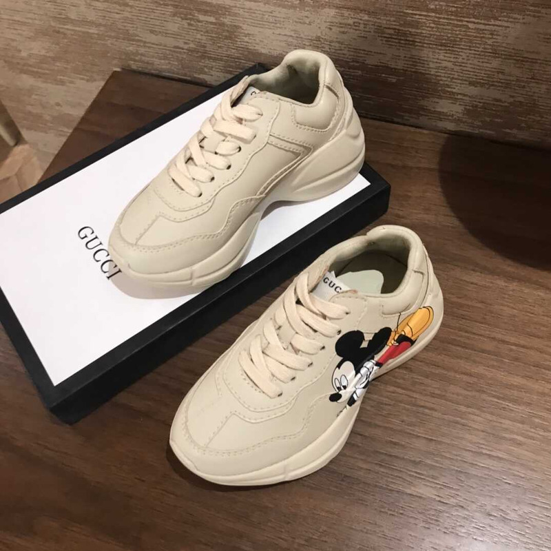 G*u*i rhyton x disney kids sneakers