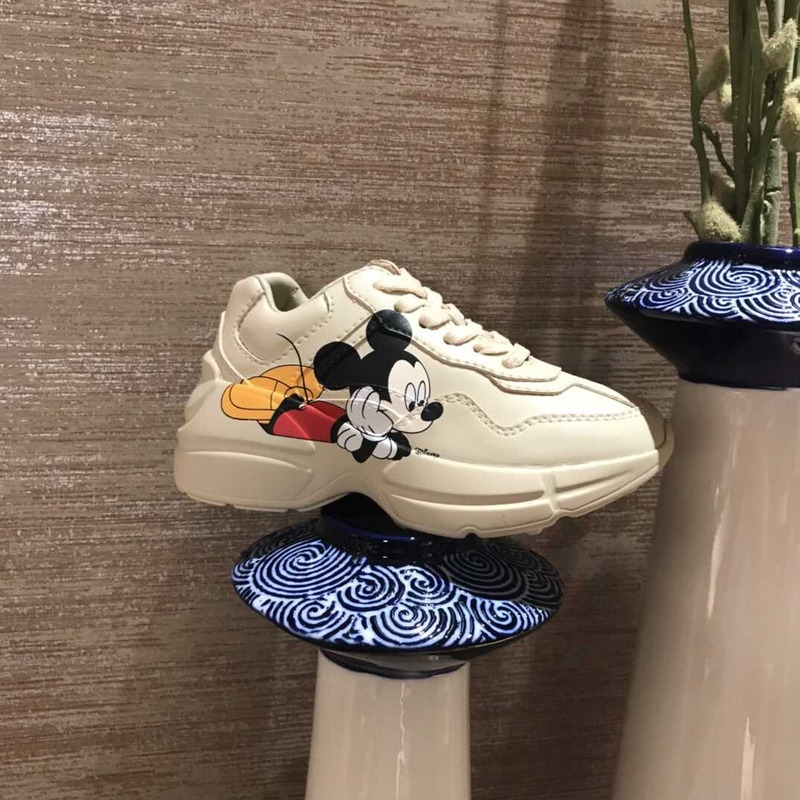 G*u*i rhyton x disney kids sneakers