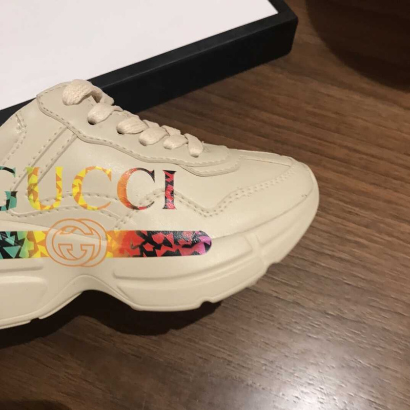 G*u*i rhyton G*u*i logo kids sneakers