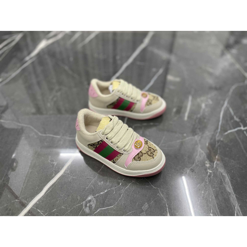 G*u*i kids screener embellished sneakers