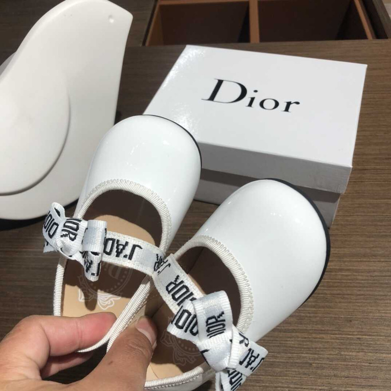 D*or kids miss b ballet flat white