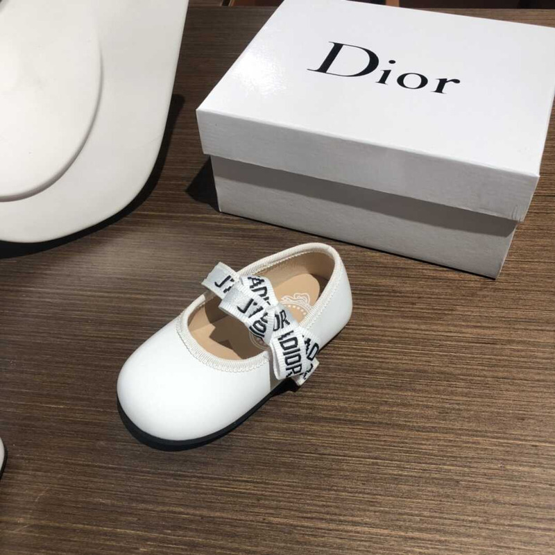 D*or kids miss b ballet flat white