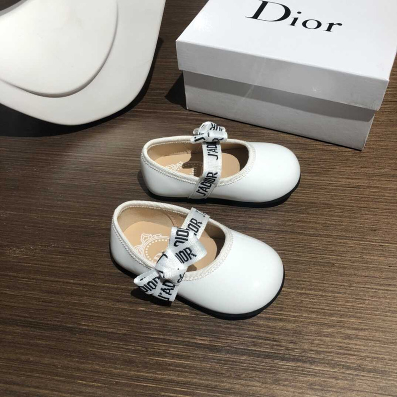 D*or kids miss b ballet flat white
