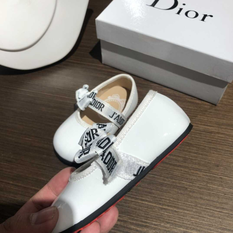 D*or kids miss b ballet flat white