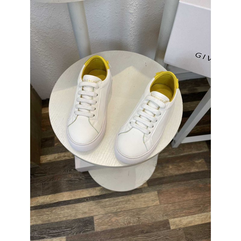 Givenchy Kids White&Yellow Sneakers
