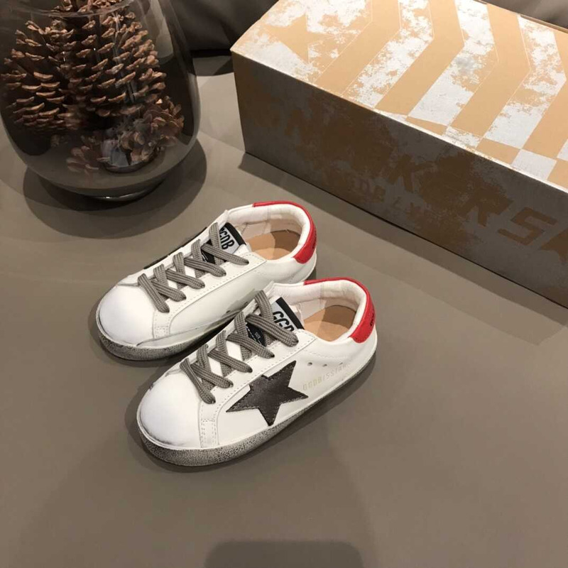 ggdb kids S*per-star white&grey sneakers