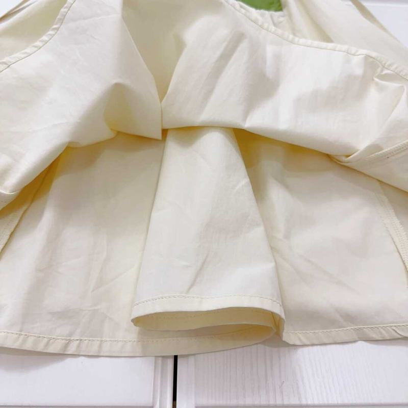 Ch*el kids dress green&beige