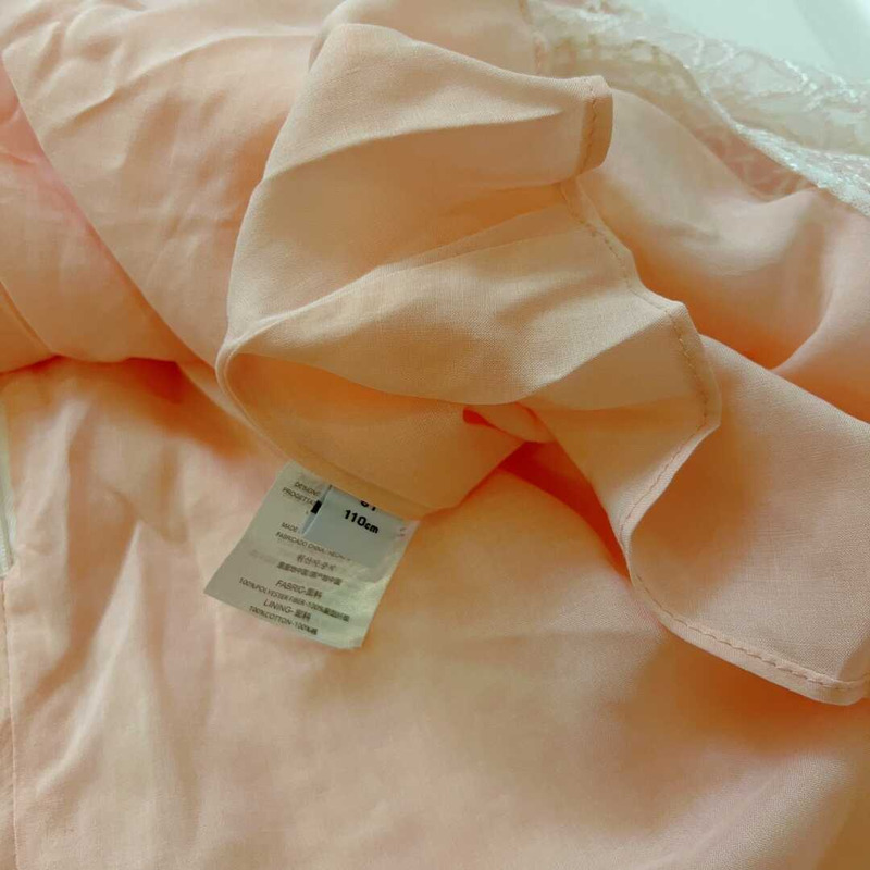 D*or kids flared dress pink