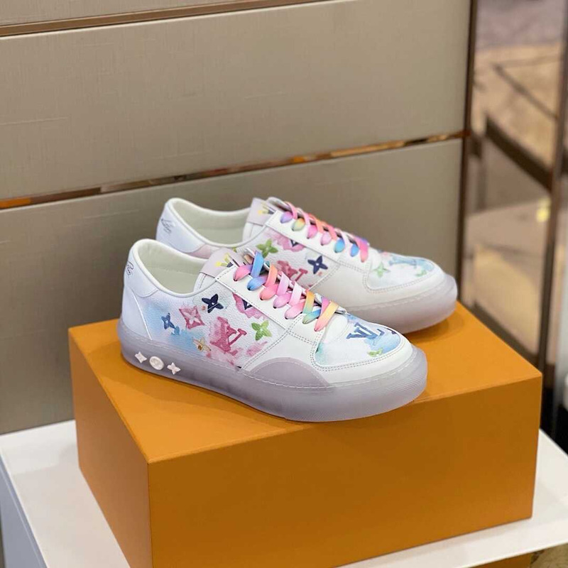 l**is V*t*n ollie white rainbow monogram