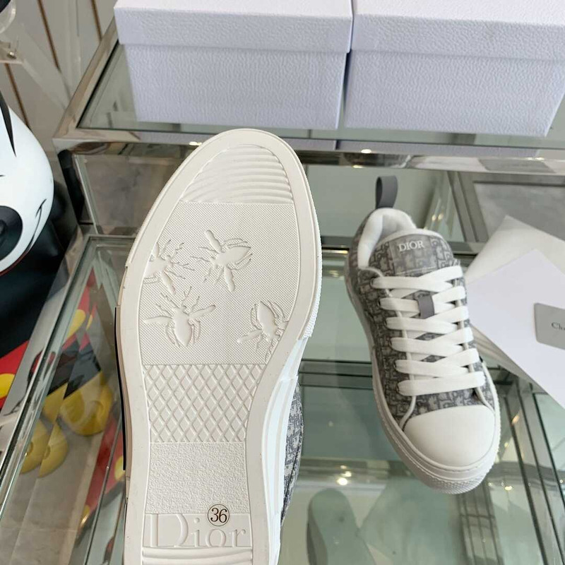 D*or b23 skater oblique jacquard sneaker gray