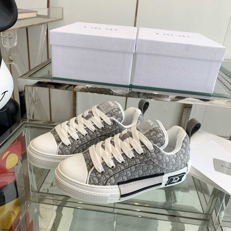 D*or b23 skater oblique jacquard sneaker gray