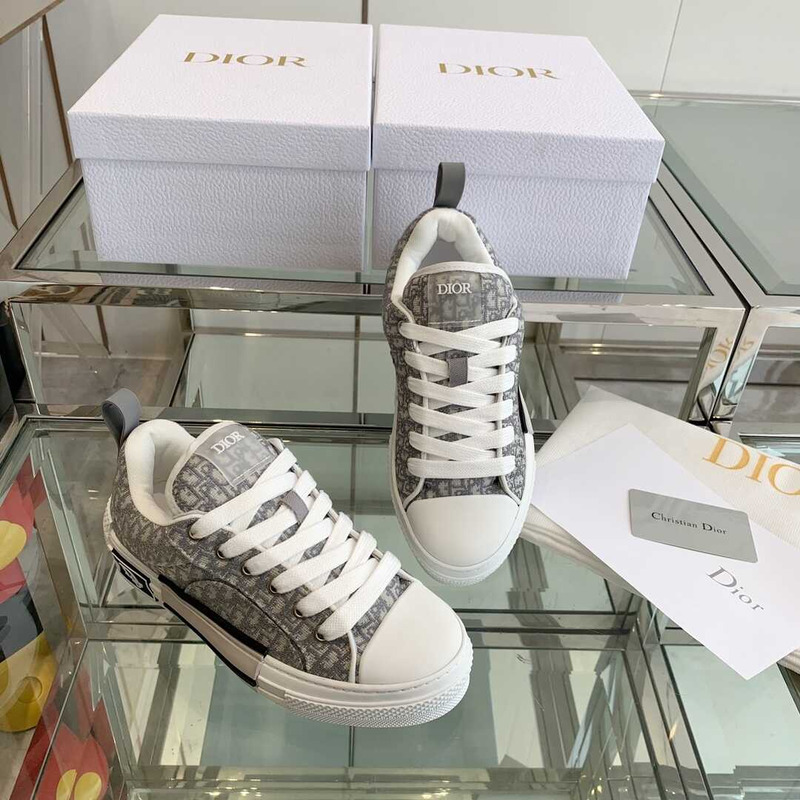 D*or b23 skater oblique jacquard sneaker gray